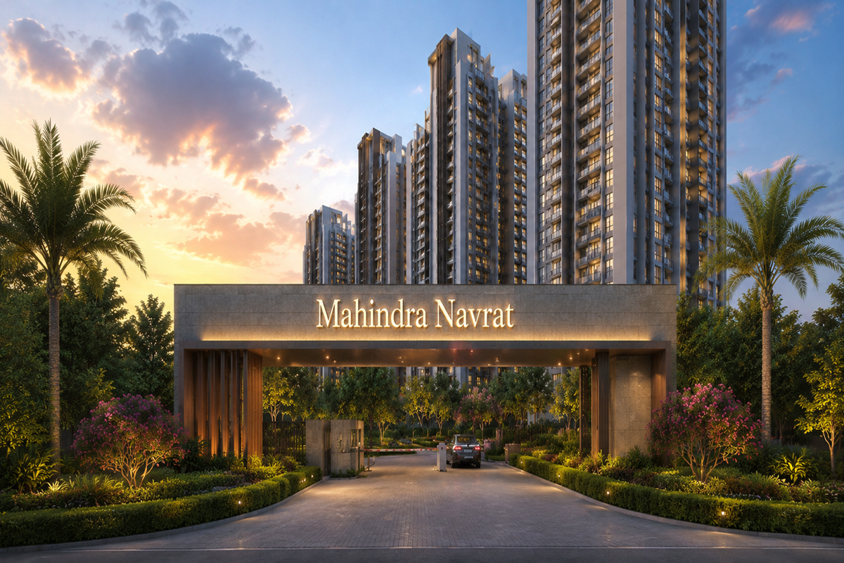 Mahindra Navrat Logo - Luxury Residential Project in Bangalore