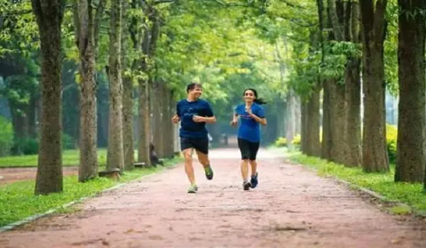 Mahindra Navrat Jogging Track
